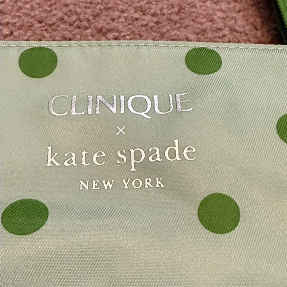 Kate Spade Mint Green Polka Dot Tote